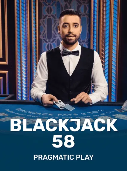 Blackjack 58 game tile